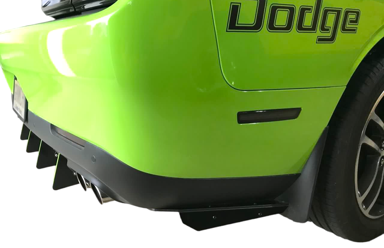 Authority Motorsport Rear Diffuser Kit V7 R2 Compatible with Dodge Challenger 2015-2023