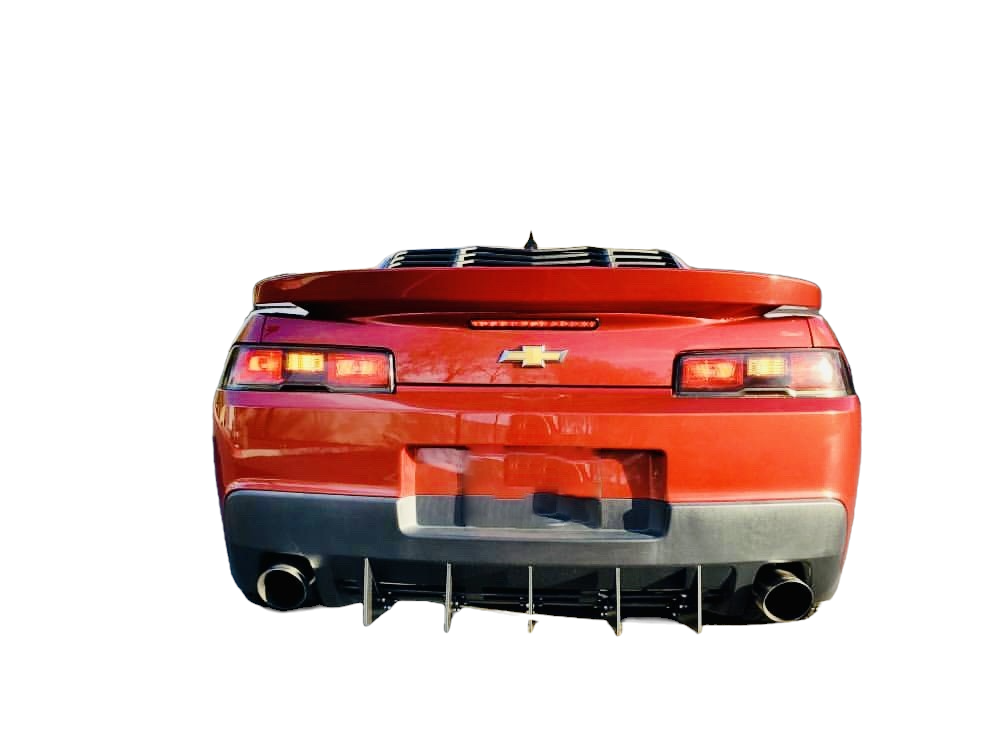 Authority Motorsport Rear Diffuser Kit V1 Compatible with 14-15 Chevrolet Camaro 5th Gen