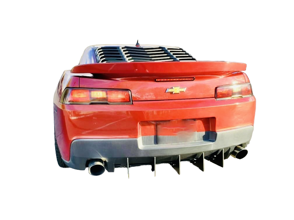 Authority Motorsport Rear Diffuser Kit V1 Compatible with 14-15 Chevrolet Camaro 5th Gen