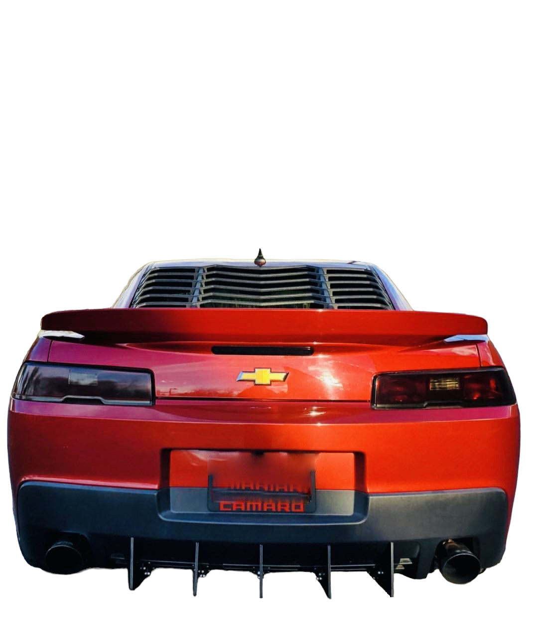 Authority Motorsport Rear Diffuser Kit V1 Compatible with 14-15 Chevrolet Camaro 5th Gen