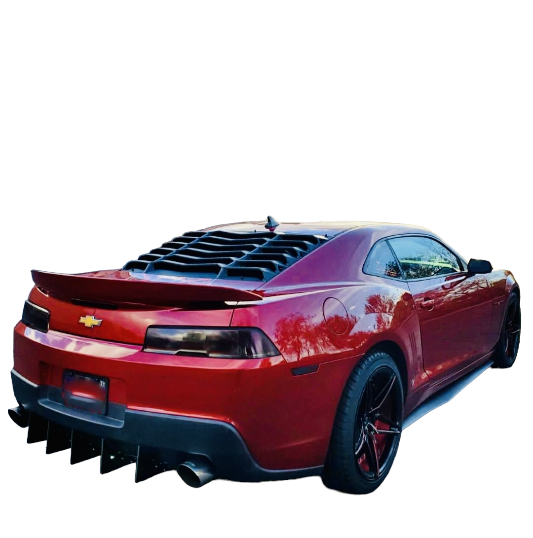Authority Motorsport Rear Diffuser Kit V1 Compatible with 14-15 Chevrolet Camaro 5th Gen