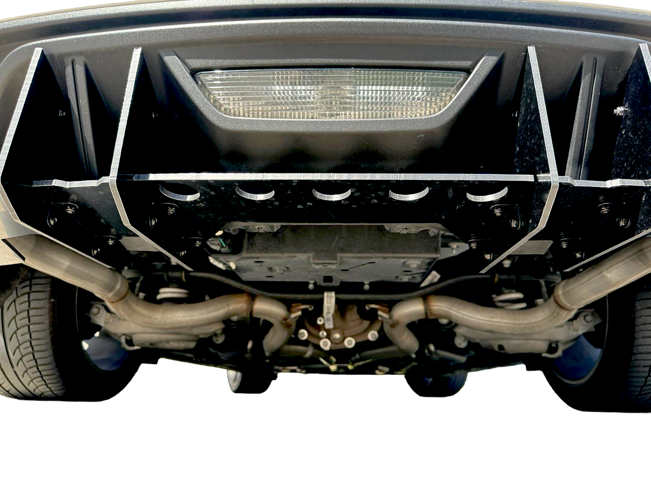 Authority Motorsport R550 Rear Diffuser compatible with Ford Mustang V8 2018-2023