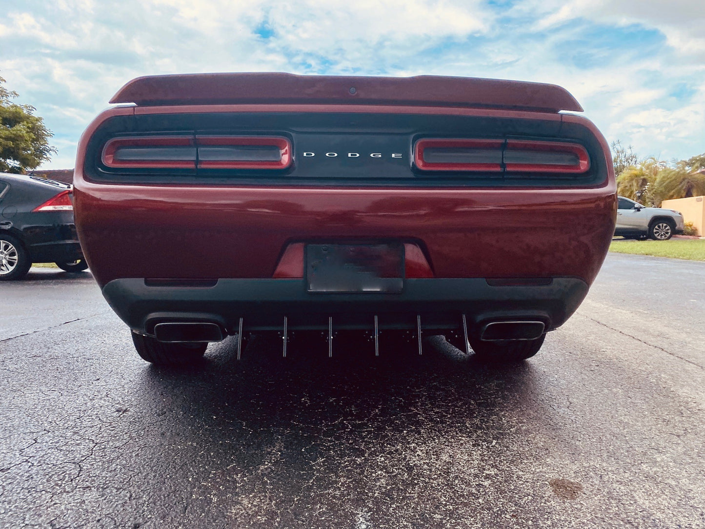 Challenger Rear Diffuser 8 Piece Kit V2 2015-2021