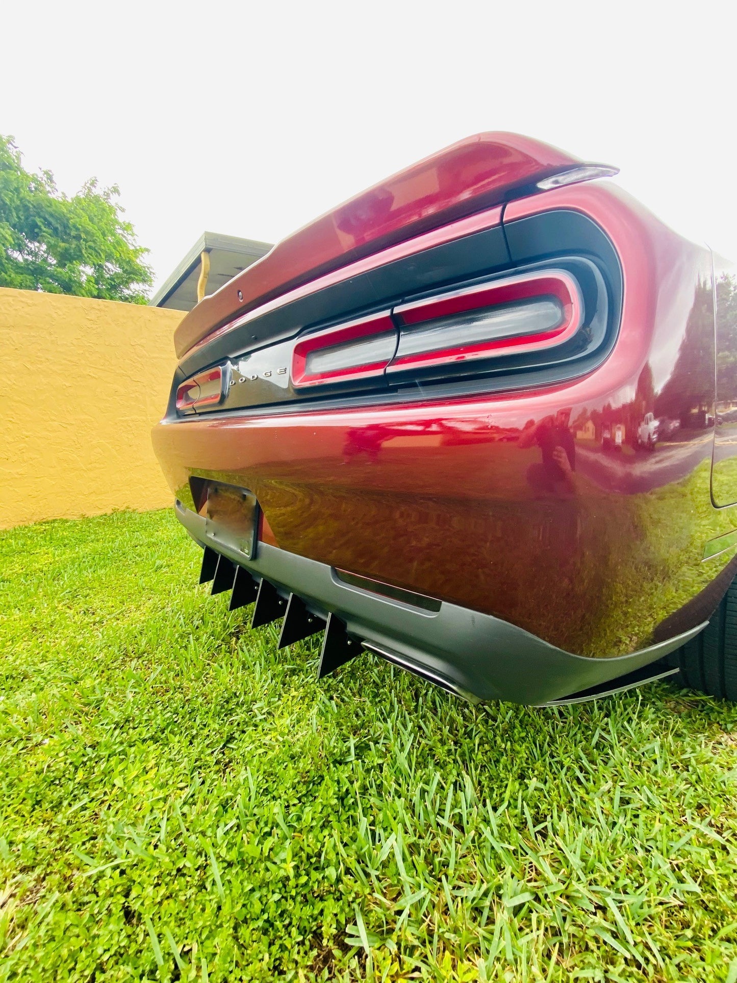 Challenger Rear Diffuser 8 Piece Kit V2 2015-2021