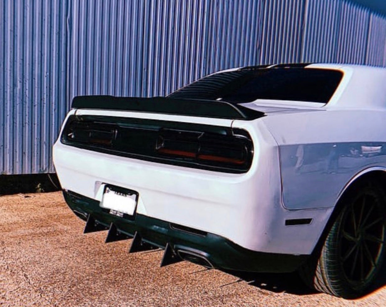 Authority Motorsport Rear Diffuser Kit V2 Compatible with Dodge Challenger 2015-2023