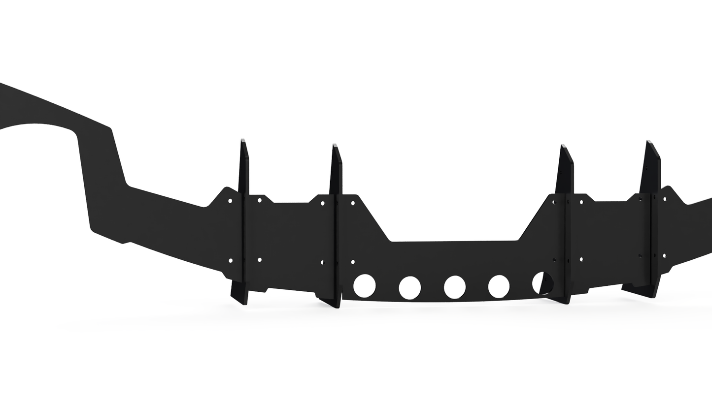 Authority Motorsport R550 Rear Diffuser compatible with Ford Mustang V8 2018-2023