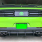 Authority Motorsport Rear Diffuser Kit V1 R2 Compatible with Dodge Challenger 2015-2023