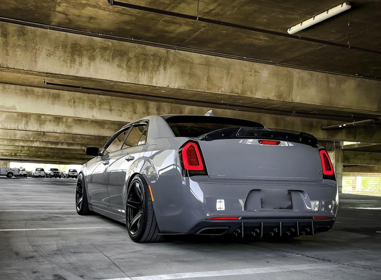 Authority Motorsport Rear Diffuser 7 Piece Kit V2 Compatible with  Chrysler 300 2015-2023