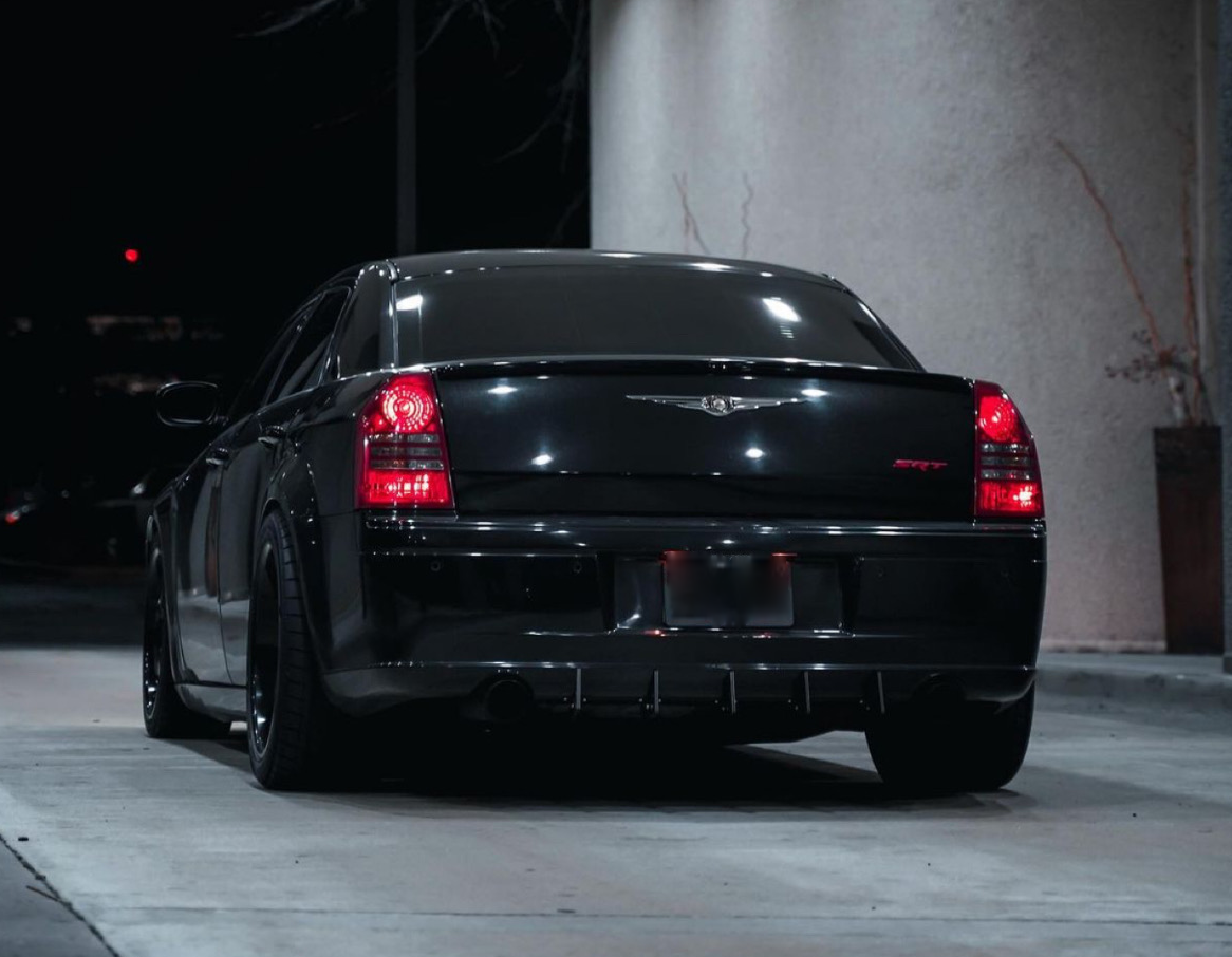 Authority Motorsport Rear Diffuser 5 Piece Kit V1 Compatible with Chrysler 300 2006-2010  - Excluding SRT Model