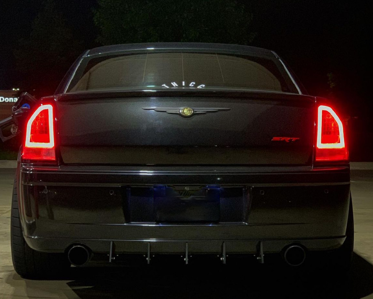 Authority Motorsport Rear Diffuser 5 Piece Kit V1 Compatible with Chrysler 300 2006-2010  - Excluding SRT Model