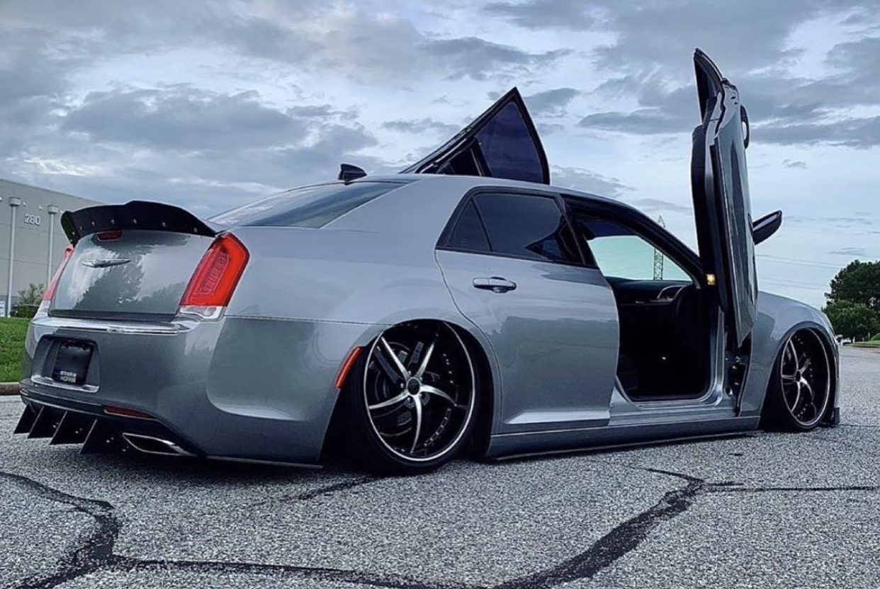 Authority Motorsport Rear Diffuser 6 Piece Kit V1 Compatible with Chrysler 300 2015-2023