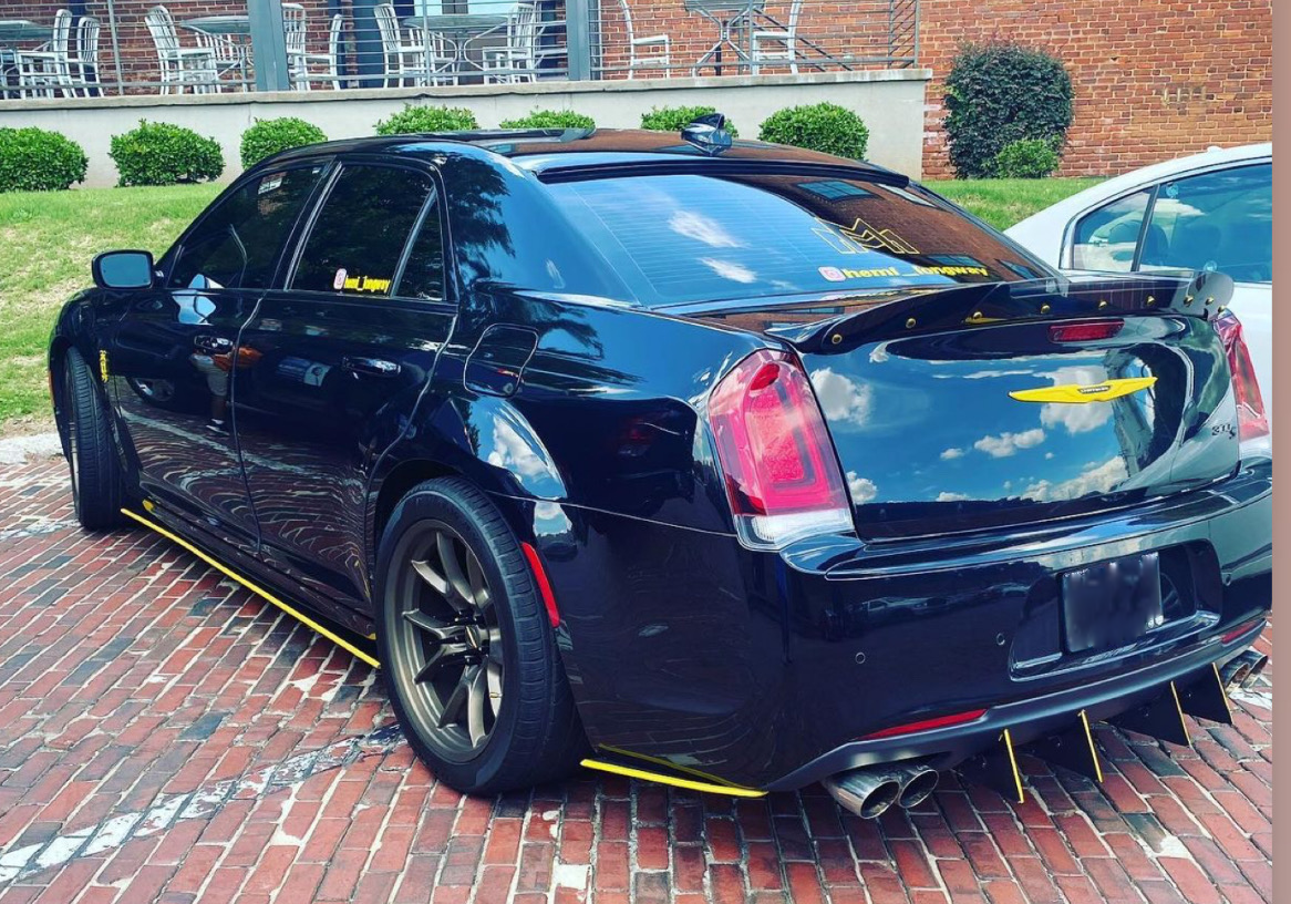 Authority Motorsport Rear Diffuser 6 Piece Kit V1 Compatible with Chrysler 300 2015-2023