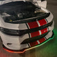 Authority Motorsport - LED Bluetooth Dodge Charger Front Splitter V8 2017-2023 Non Widebody