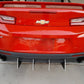 Rear Diffuser V2 4 Piece RS LT SS Compatible with Camaro Dual Exhaust 2016-2019