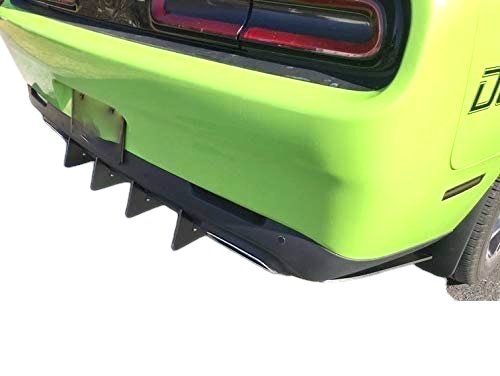 Authority Motorsport Rear Diffuser 6 Piece Kit V7 Compatible with Dodge Challenger 2015-2023