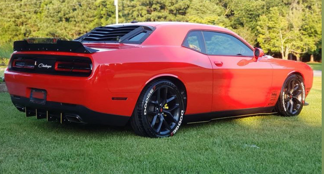 Authority Motorsport Rear Diffuser Kit V3 Compatible with Dodge Challenger 2015-2023
