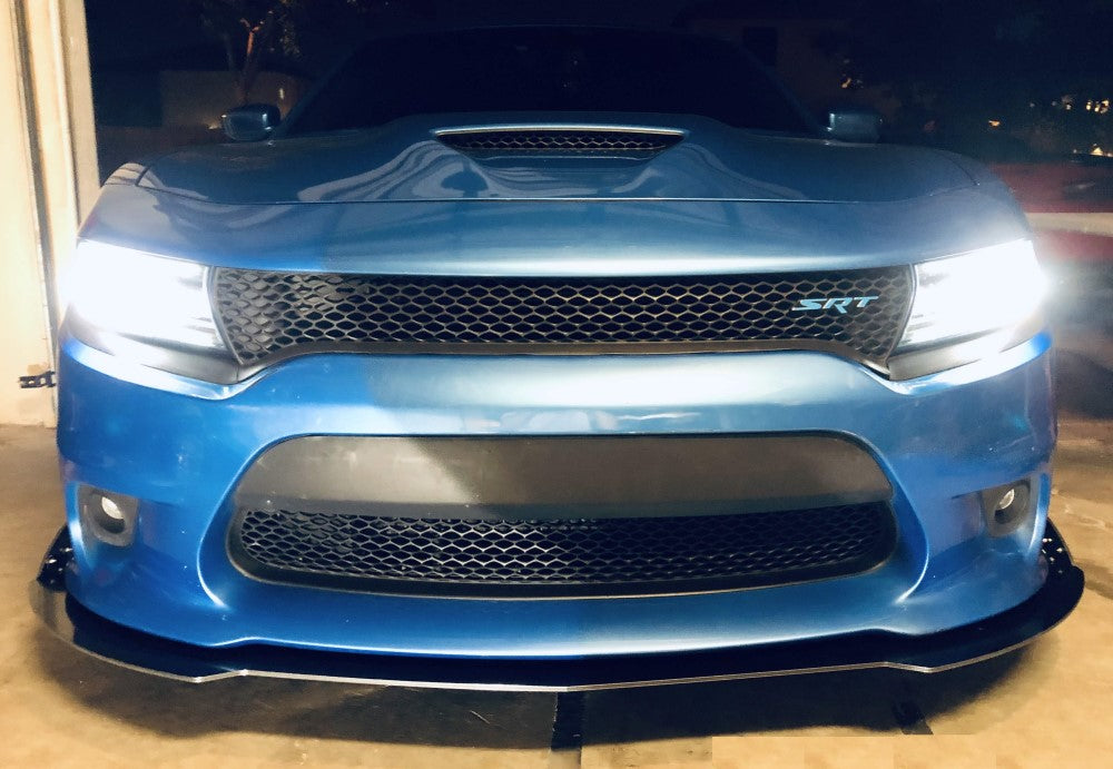 Dodge Charger Front Splitter SRT, Hellcat, Scat Pack, Daytona 2017, 2018, 2019