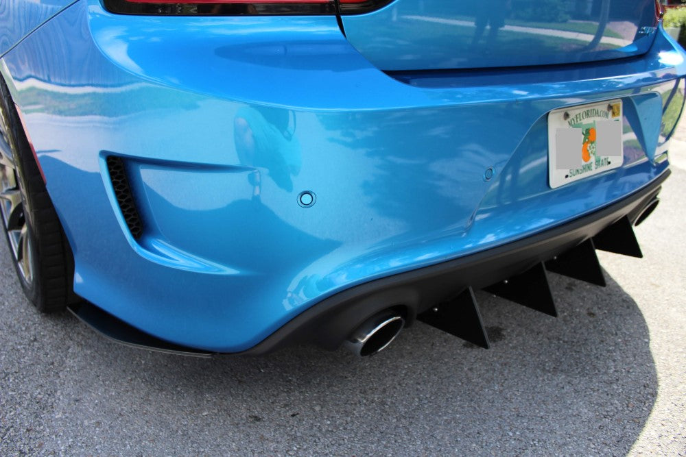 Dodge Charger Rear Diffuser Kit V1 SRT, Hellcat, Scat Pack, Daytona 2017, 2018, 2019