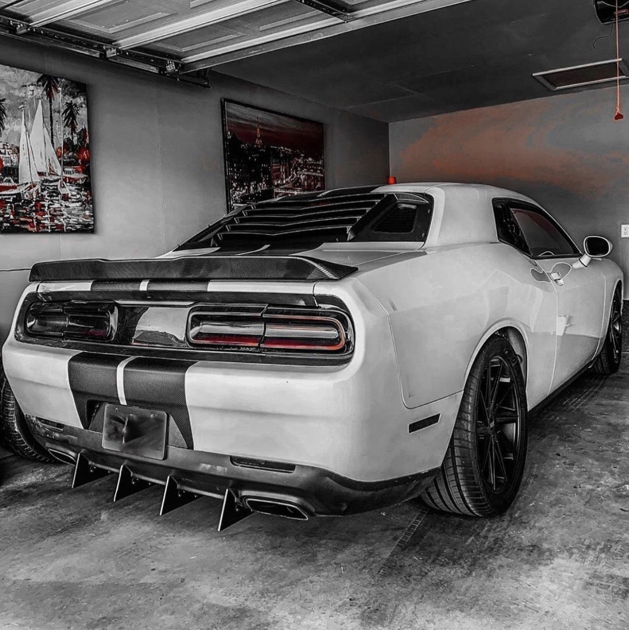 Authority Motorsport Challenger Rear Diffuser Kit V5 2015-2023