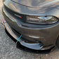 Authority Motorsport Front Splitter V2  Compatible with Dodge Charger V8 Model 2017-2023 Non Widebody