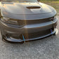 Authority Motorsport Front Splitter V2  Compatible with Dodge Charger V8 Model 2017-2023 Non Widebody