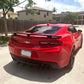 Authority Motorsport Rear Diffuser Kit V2 Compatible with Chevy Camaro SS ZL1 2016 2017 2018