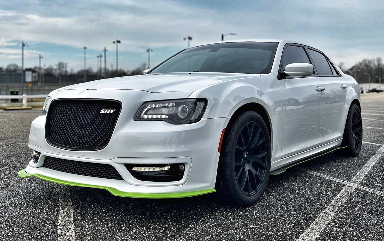 Authority Motorsport Rear Side Wings Storm Edition 4 Piece Compatible with Chrysler 300 2015-2023