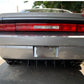 Challenger Rear Diffuser Kit 5 Piece V2 SXT SRT RT Hellcat 2009-2014
