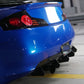Authority Motorsport Rear Diffuser 5 Piece Kit V1 Compatible with Infiniti G35 Coupe 2003 - 2007