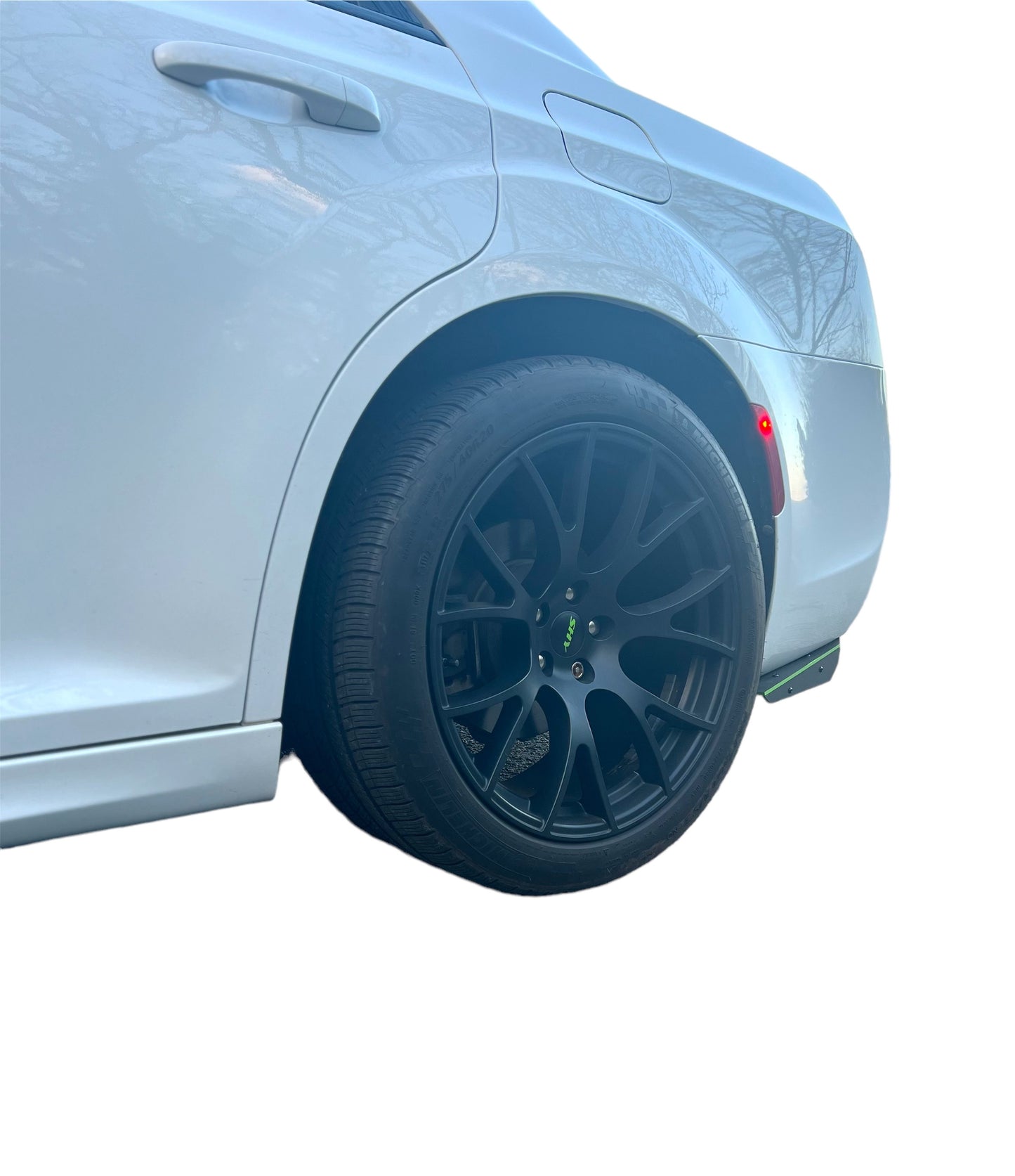 Authority Motorsport Rear Side Wings Storm Edition 4 Piece Compatible with Chrysler 300 2015-2023